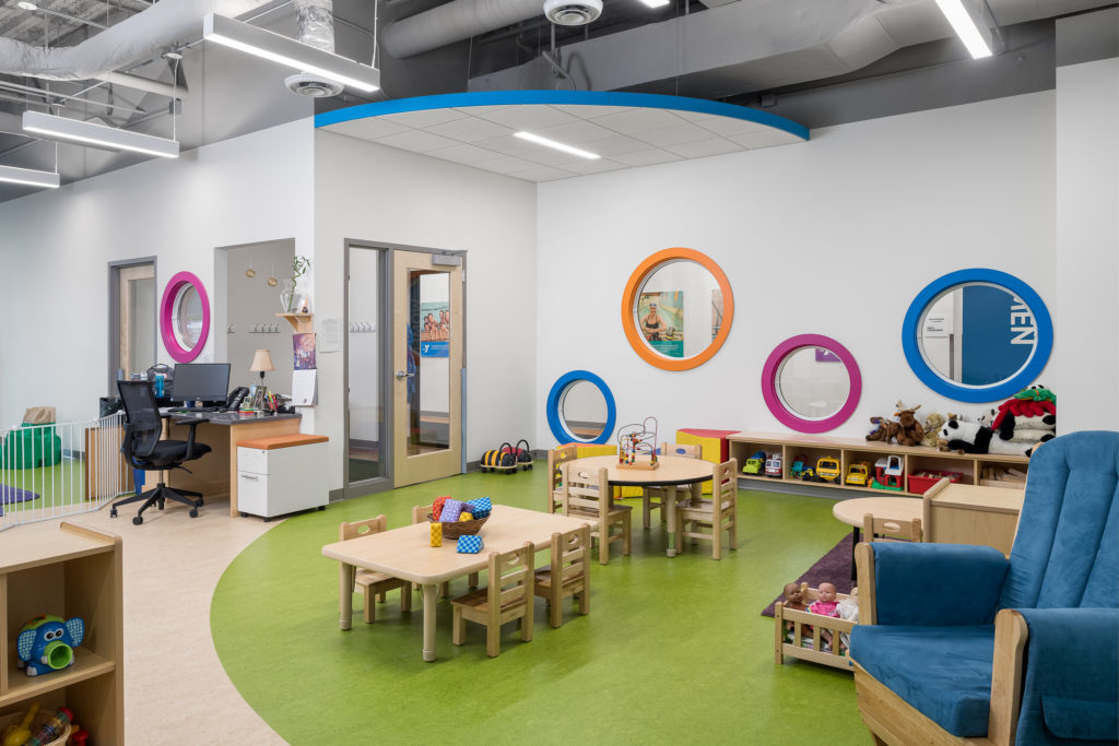 Colorful Member Child Care room
