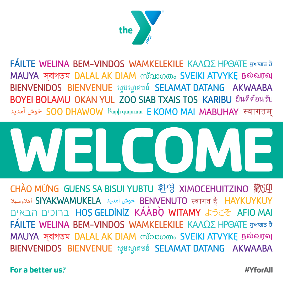 Everyone is Welcome in multiple languages